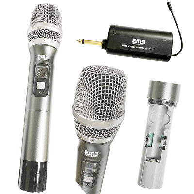 Emb EBM-41 1 Channel Wireless Handheld Microphone Uhf With Rechargeable Receiver