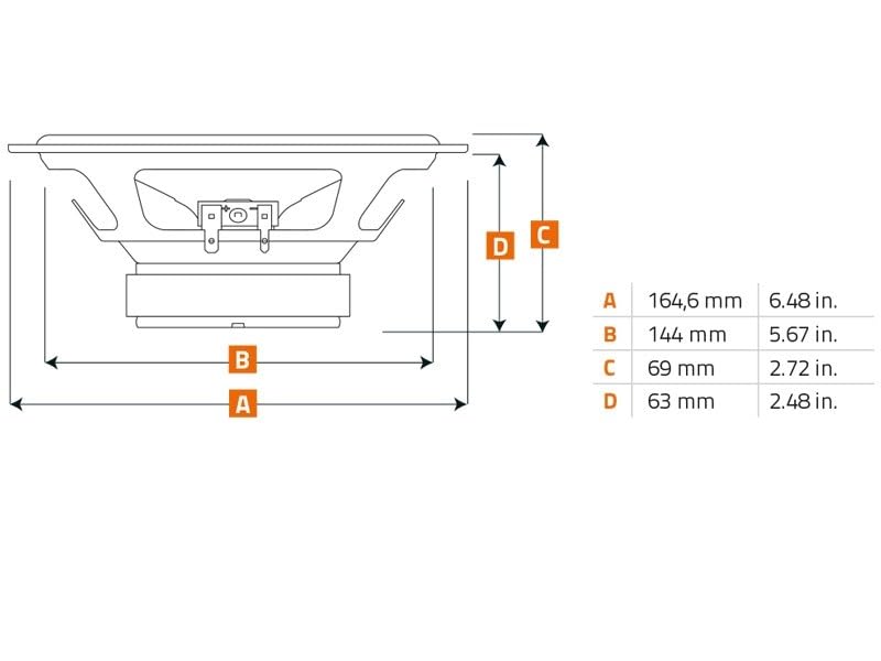 Hertz X 165 6.5" 2-Way Coaxial Speakers