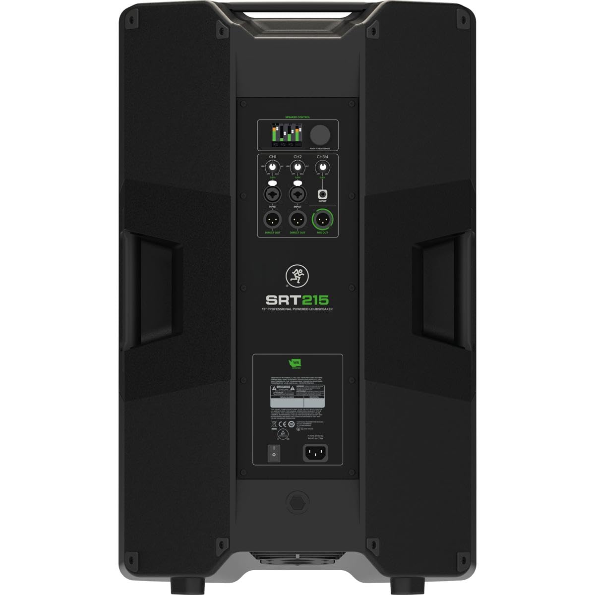 Mackie SRT215, 15-Inch 1600W Professional Powered Loudspeaker