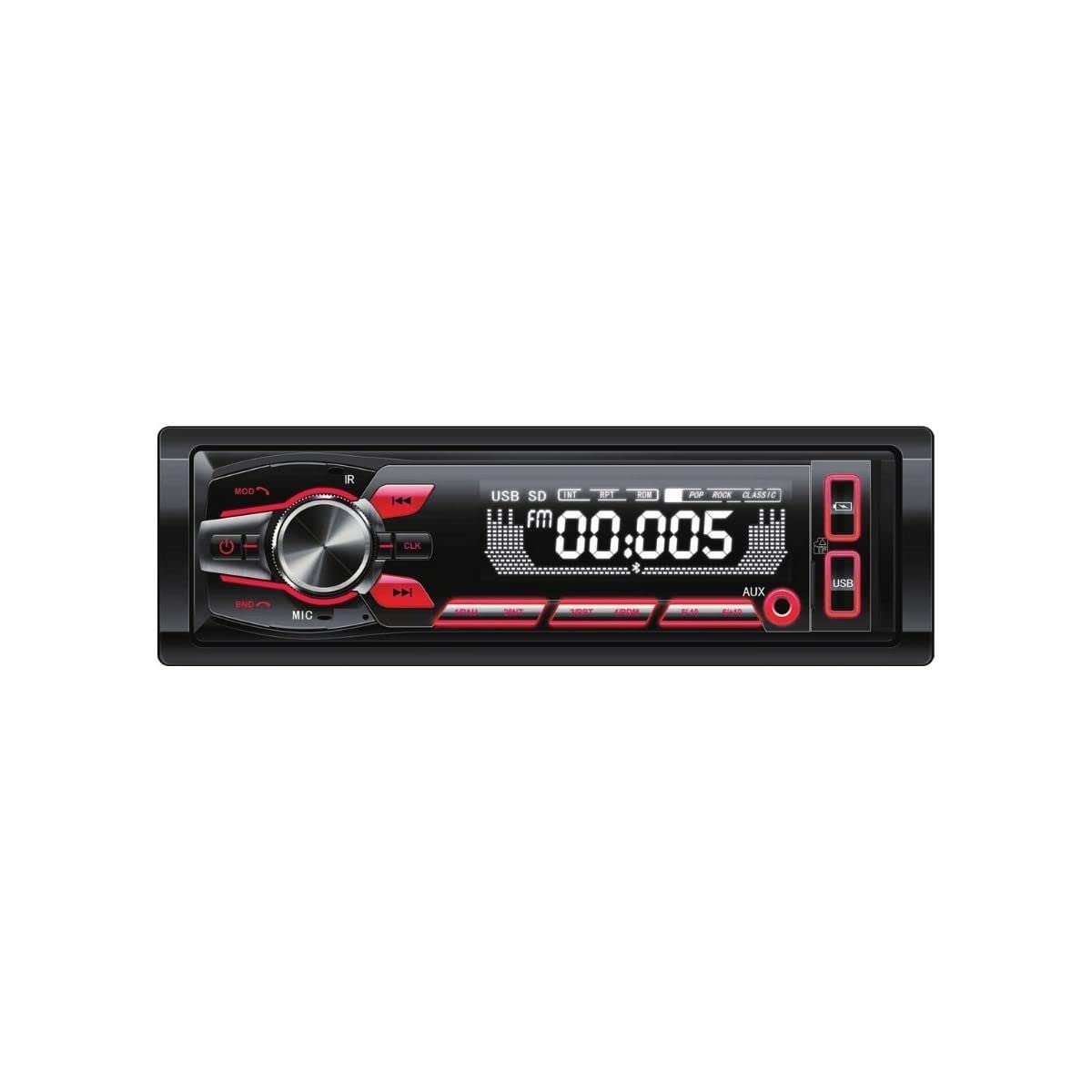 Cerwin Vega CV15BT Single DIN Bluetooth Multimedia Receiver