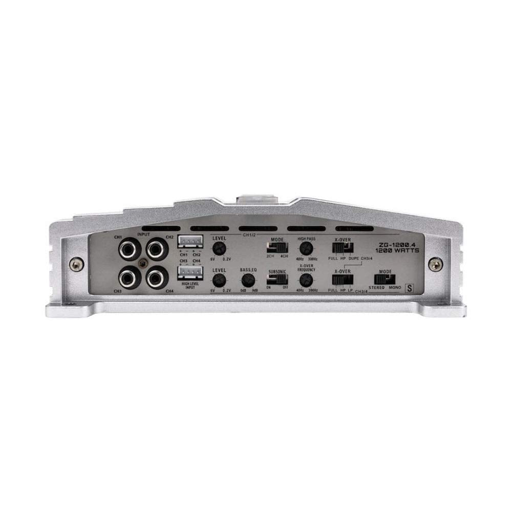 Hifonics ZG-1200-4 4-Channel Class AB Car Amplifier