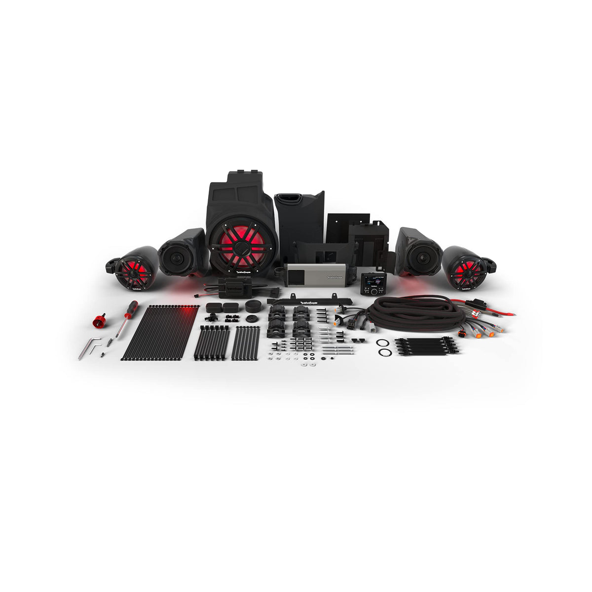 Rockford Fosgate RZR19PXP-STG4 10"/6.5" RZR Audio Kit