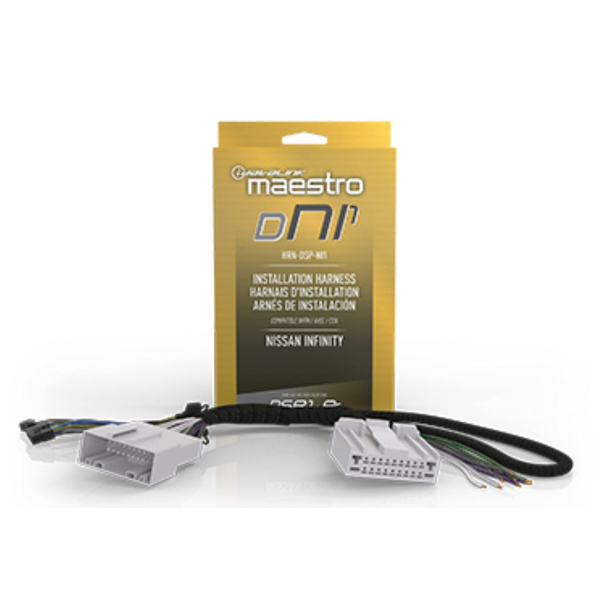 Rockford Fosgate HRN-DSP-NI1 DSR1 Install T-Harness