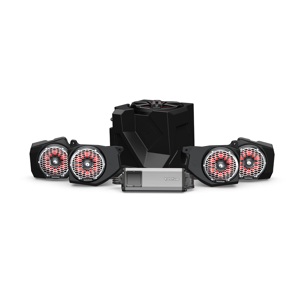 Rockford Fosgate RNGR18RC-STG6 6.5"/10" Ranger Audio Kit