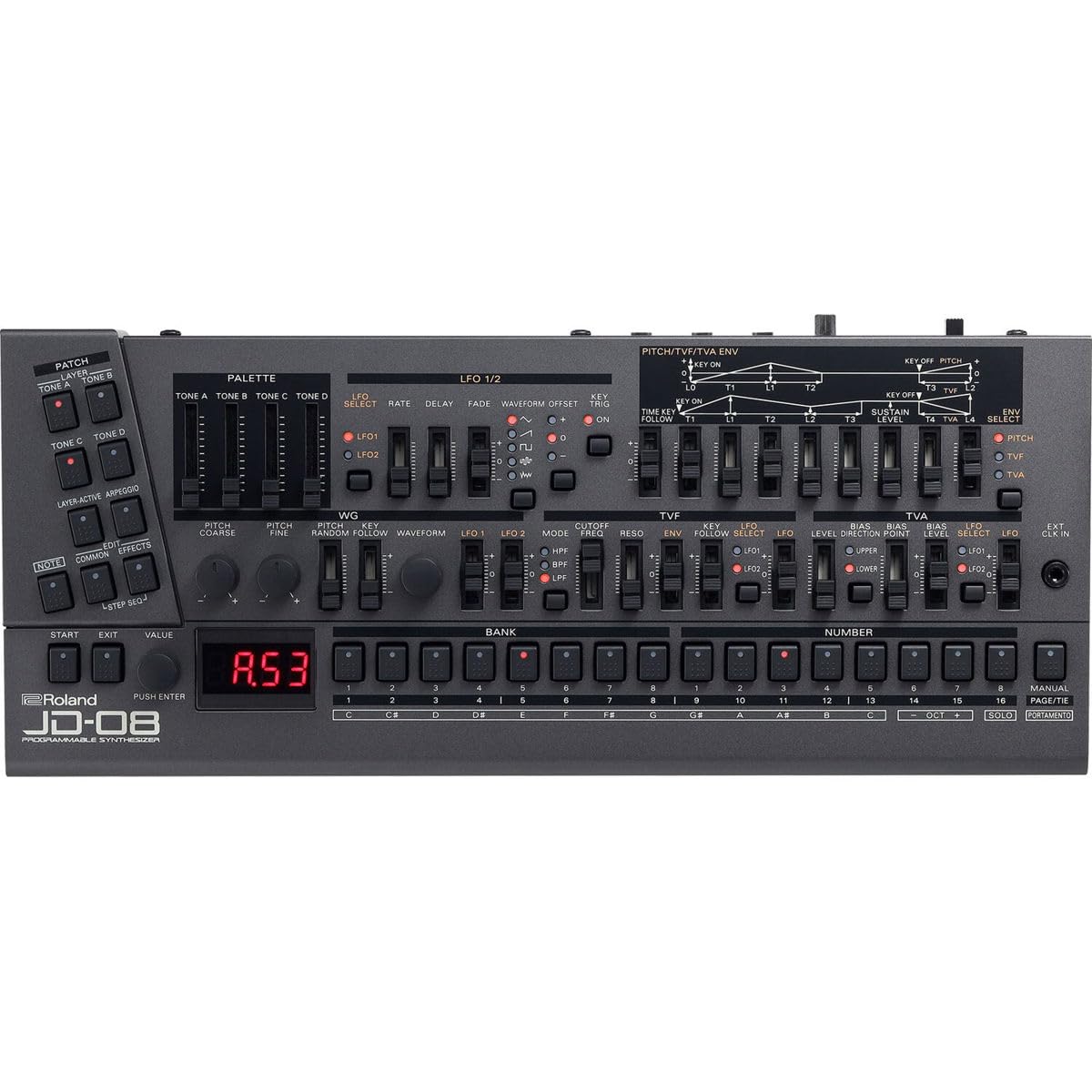 Roland JD-08 Boutique Sound Module Synthesizer