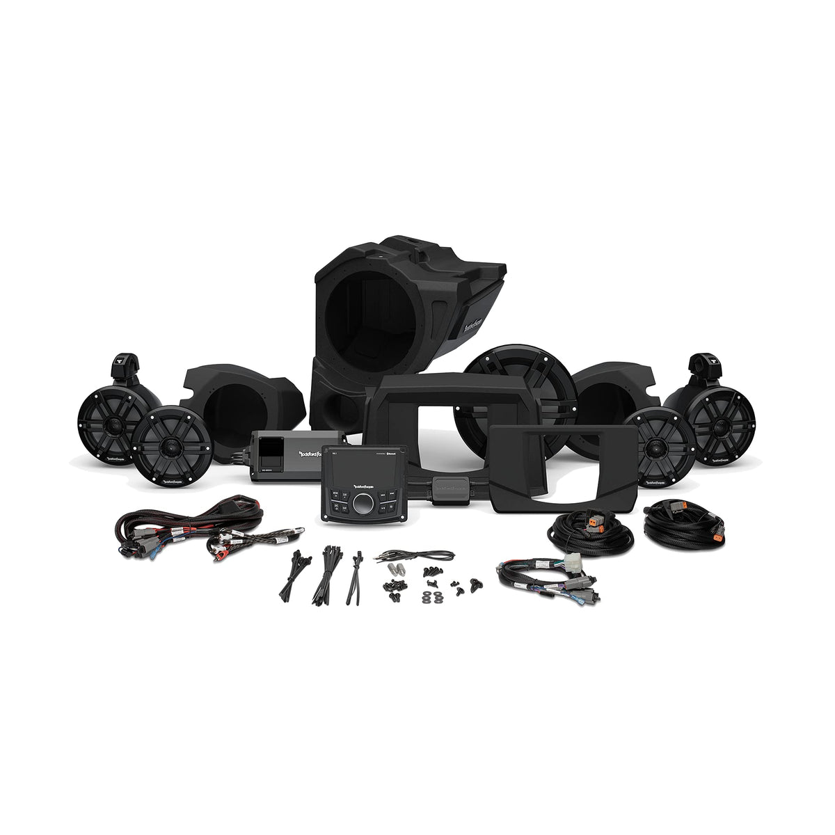Rockford Fosgate RZR14-STG4 RZR Kit with 6.5" Speakers & 10" Sub