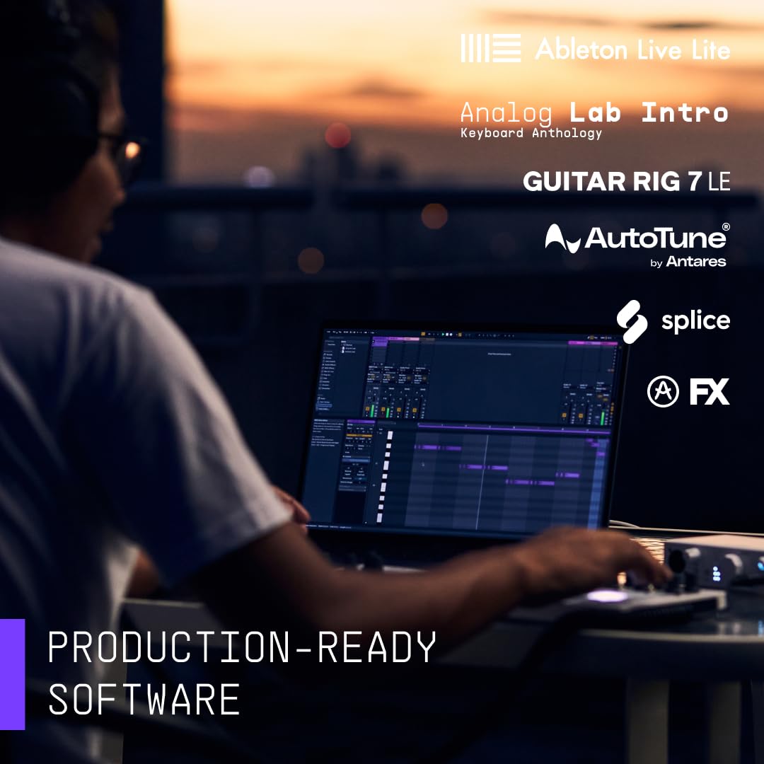 Arturia Minifuse USB Audio & Midi Interface, Minifuse 2 Recording Pack