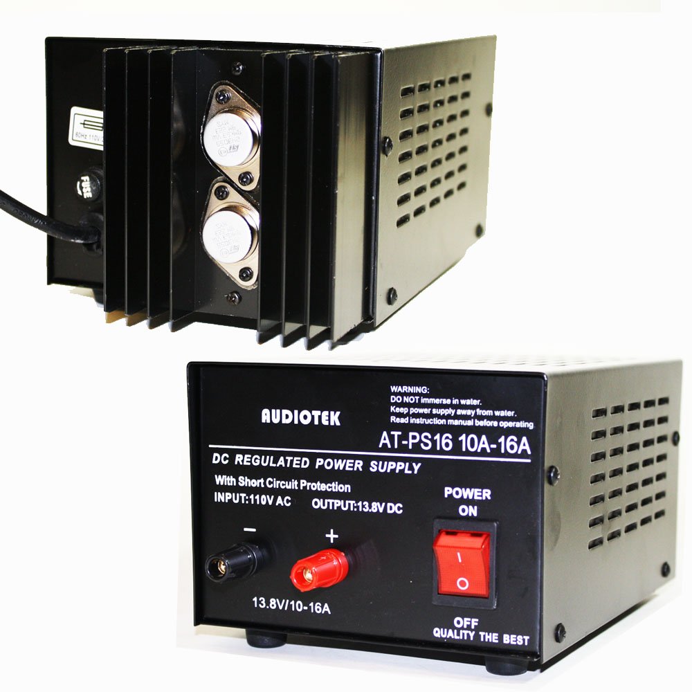 Audiotek AT-PS16 13.8V 16A DC Power Supply