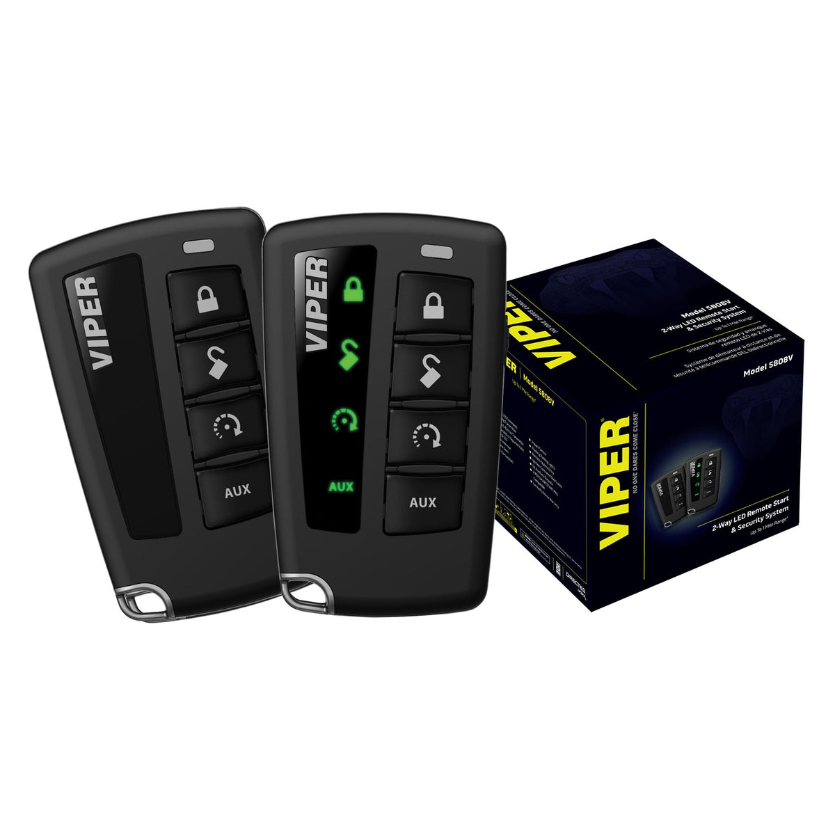 Viper 5808V 2-Way LED Remote Start & Security System
