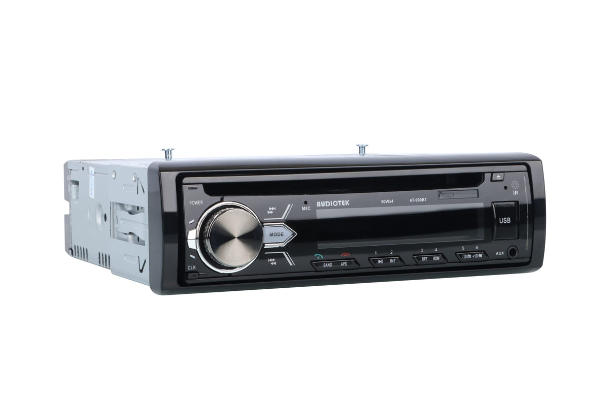 Audiotek AT-990BT Single DIN CD/MP3 Receiver