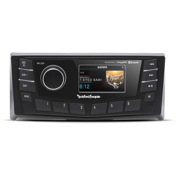 Rockford Fosgate PMX-5CAN Single DIN Marine Media Receiver