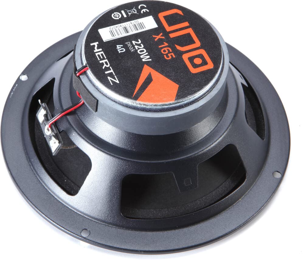 Hertz X 165 6.5" 2-Way Coaxial Speakers