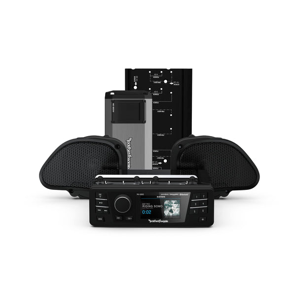 Rockford Fosgate HD9813RG-PMX-STG2 6.5" Road Glide Audio Kit