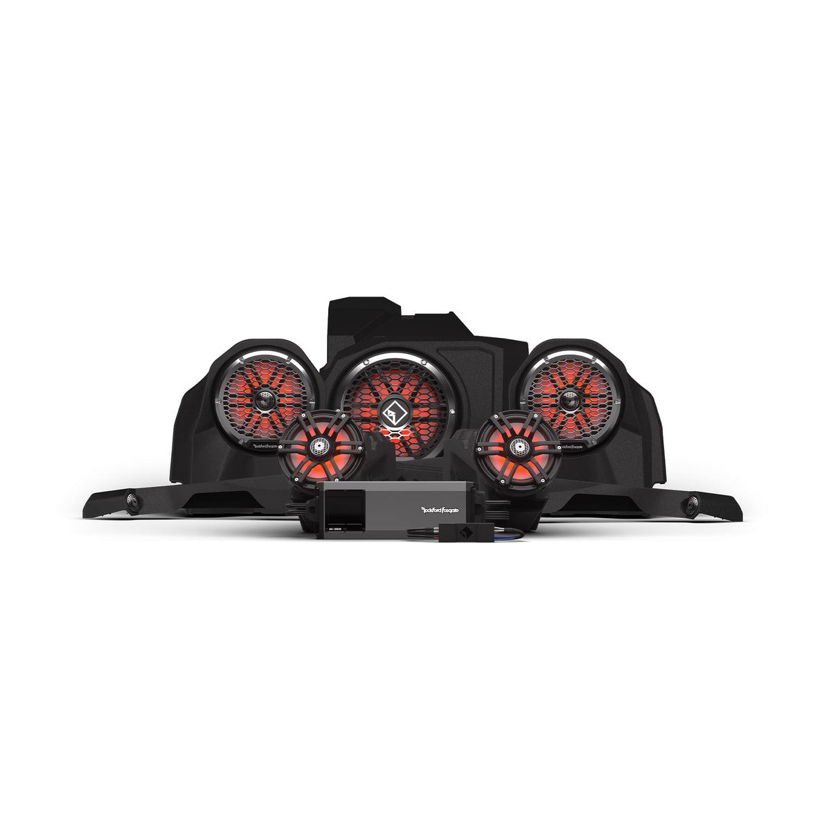Rockford Fosgate RZR24RCXP-STG6 6.5/8/10" Audio Kit