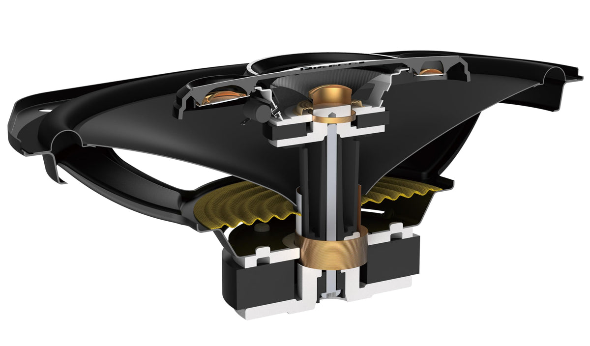 Pioneer TS-A6961F 6x9" 4-Way Coaxial Speakers