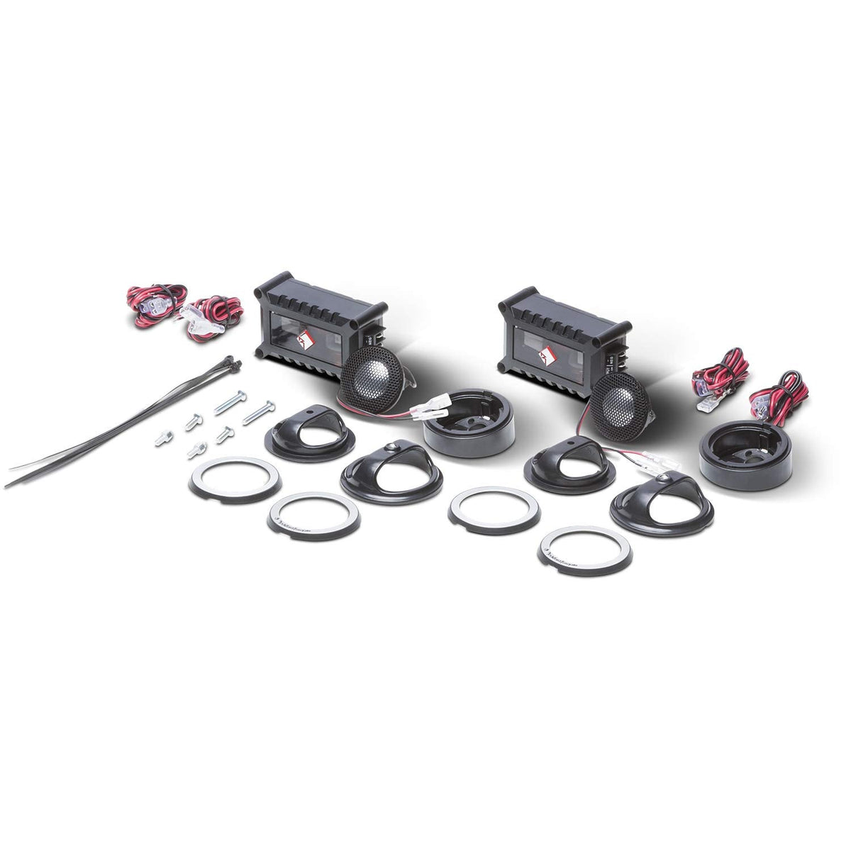 Rockford Fosgate T2T-S 1" Aluminum Dome Tweeter Kit