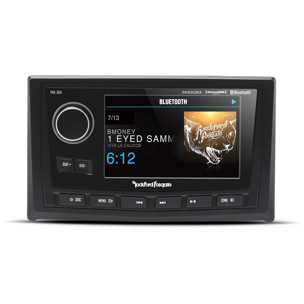 Rockford Fosgate PMX-8DH 5" Wired TFT Display Head