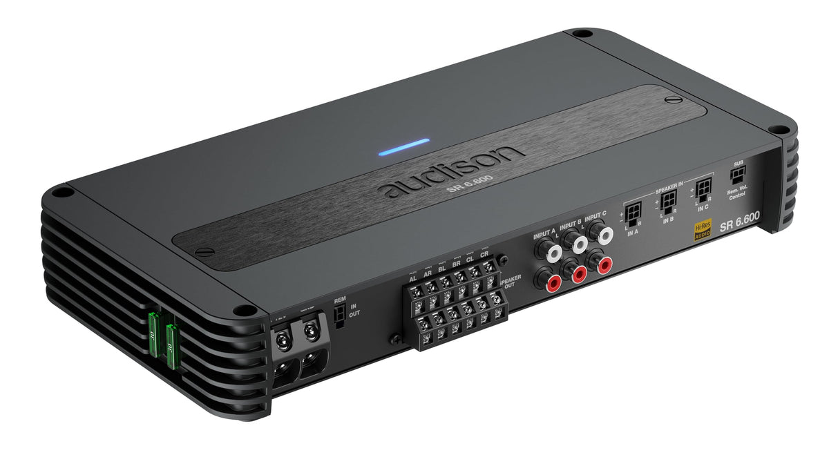 Audison SR 6.600 Six-Channel Class D Amplifier