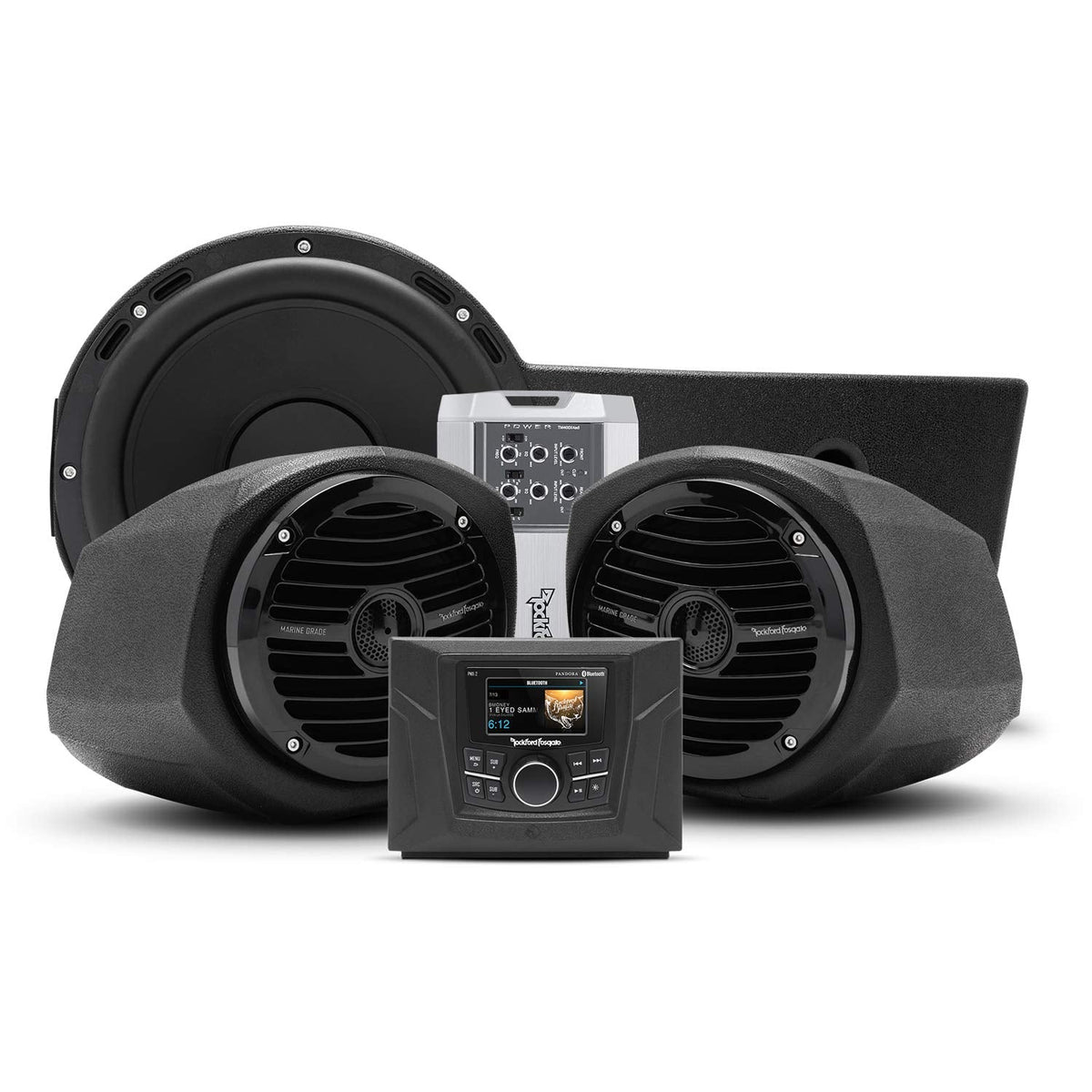 Rockford Fosgate GNRL-STAGE3 6.5"/10" Polaris General Audio Kit