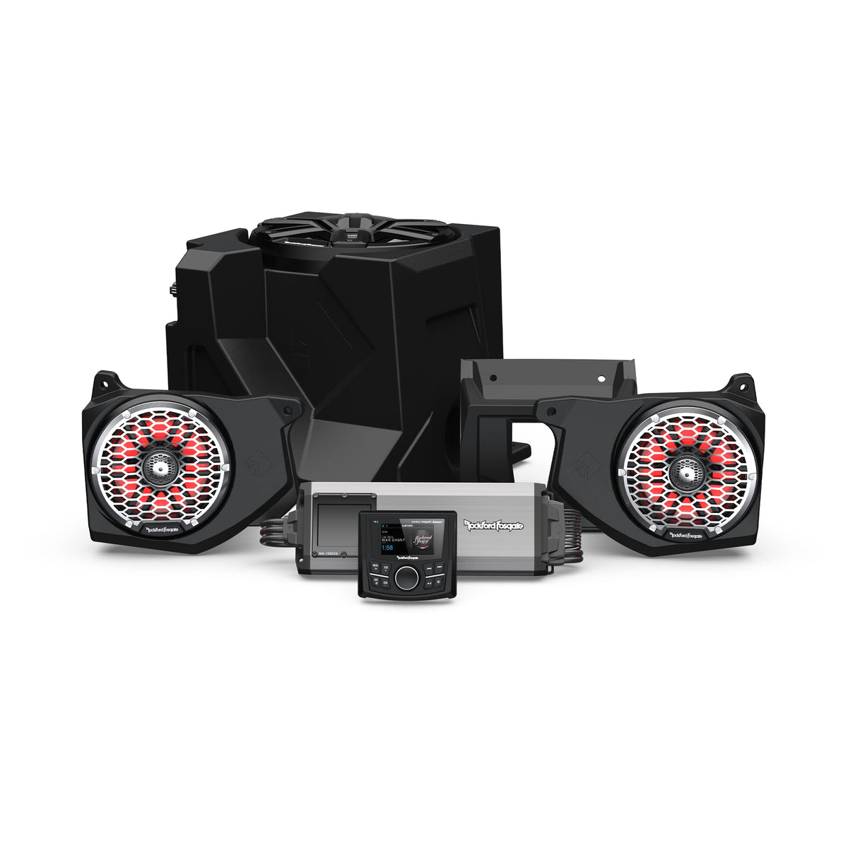 Rockford Fosgate RNGR18-STG5 6.5"/10" Ranger Audio Kit