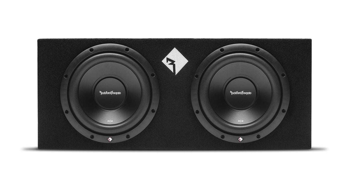 Rockford Fosgate R2-2X10 Dual 10" Sealed Subwoofer Enclosure