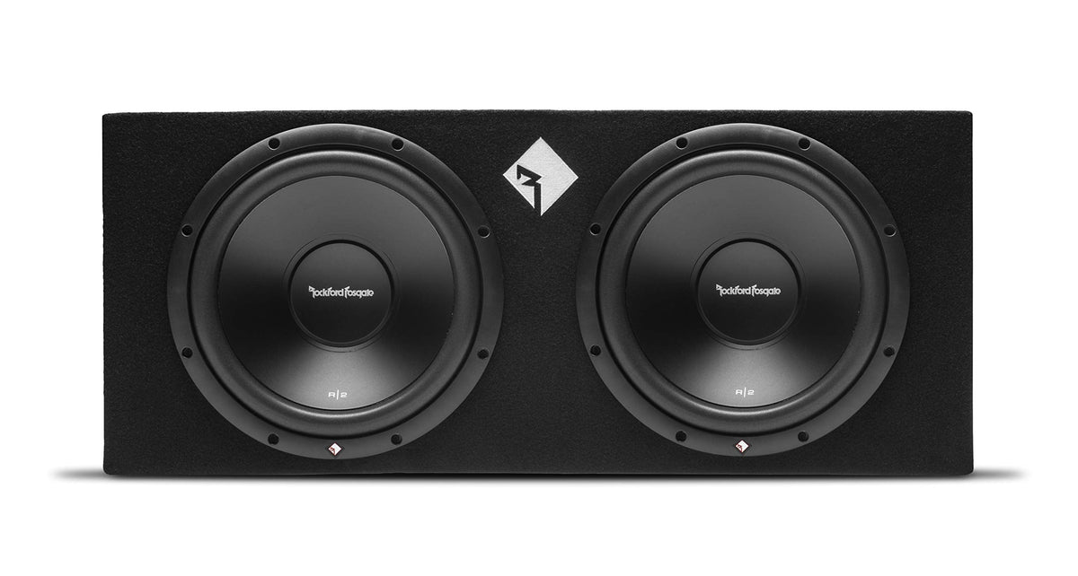 Rockford Fosgate R2-2X12 Dual 12" Sealed Subwoofer Enclosure