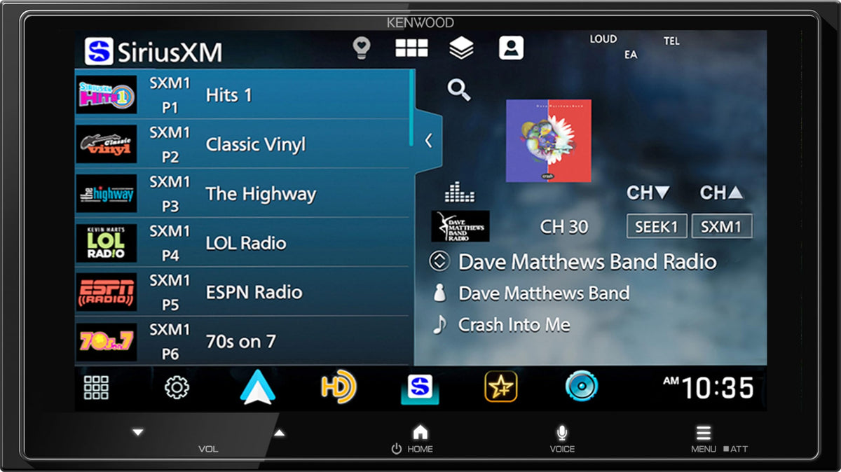 Kenwood DMX8710S Double DIN 6.92" Digital Media Receiver
