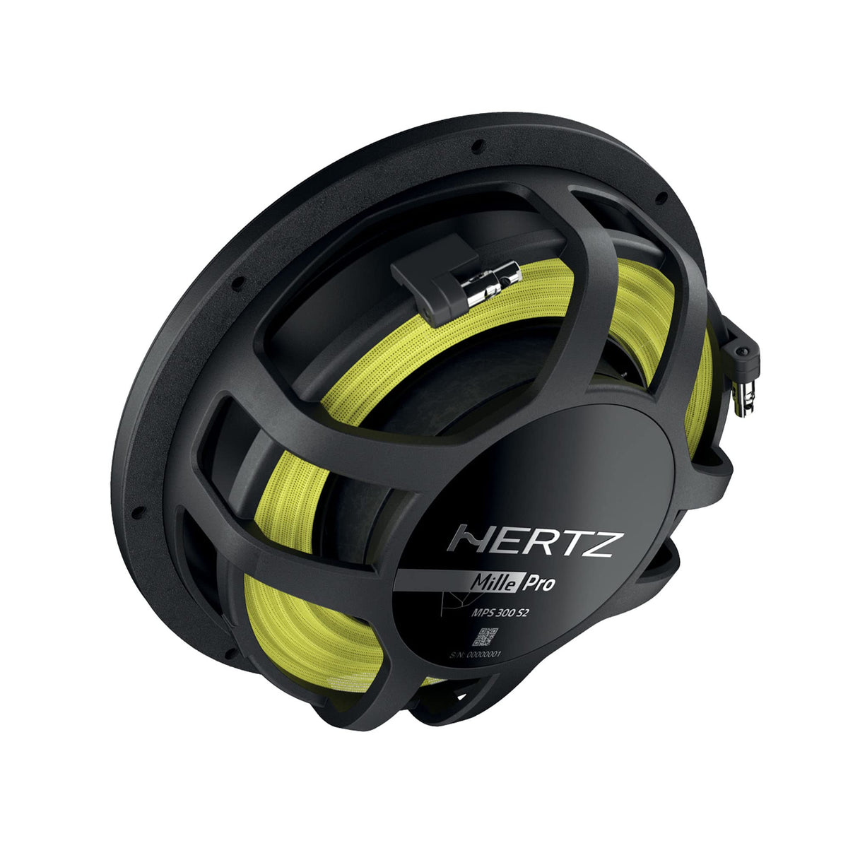 HERTZ MPS250S4-1 10" Shallow 4-Ohm Subwoofer