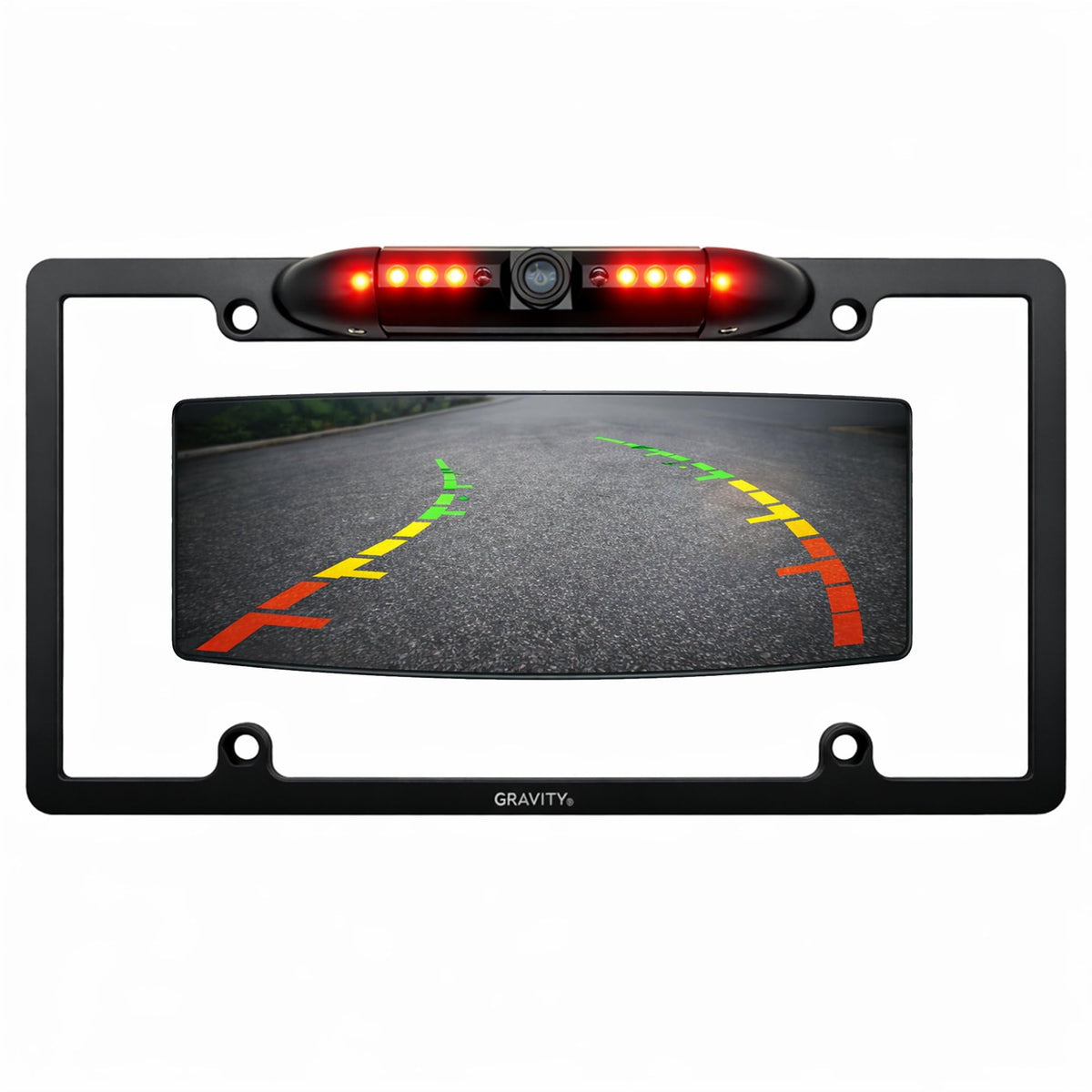 Gravity VGC1000PL License Plate Backup Camera