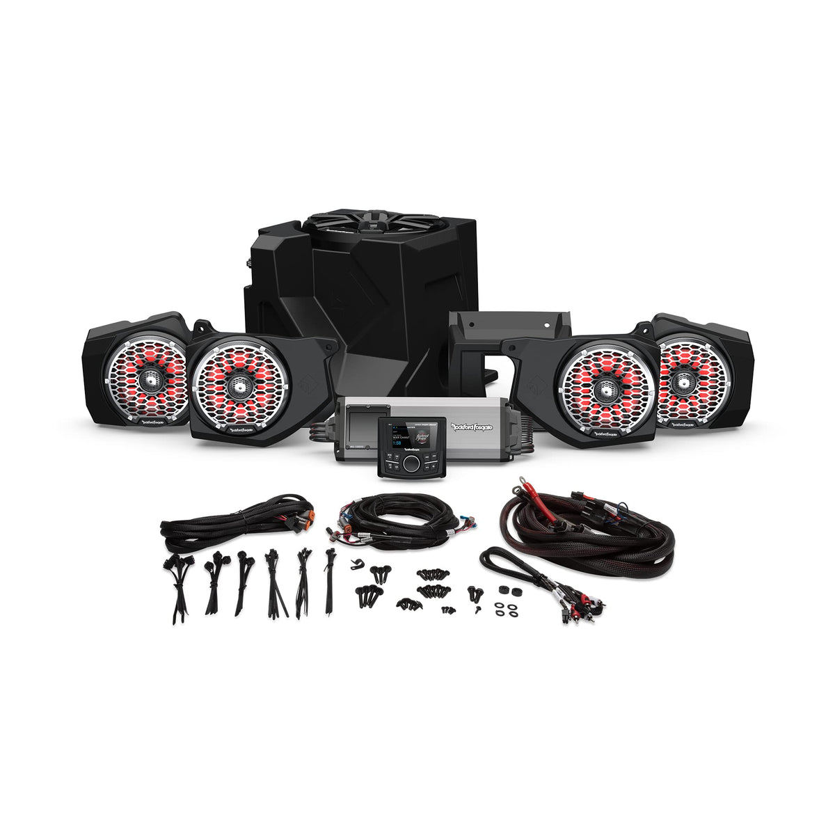 Rockford Fosgate RNGR18-STG6 6.5"/10" Ranger Audio Kit