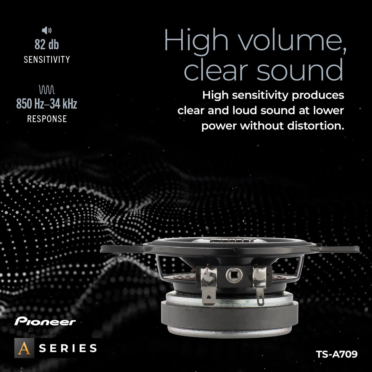 Pioneer TS-A709 2.75" 2-Way Coaxial Speakers