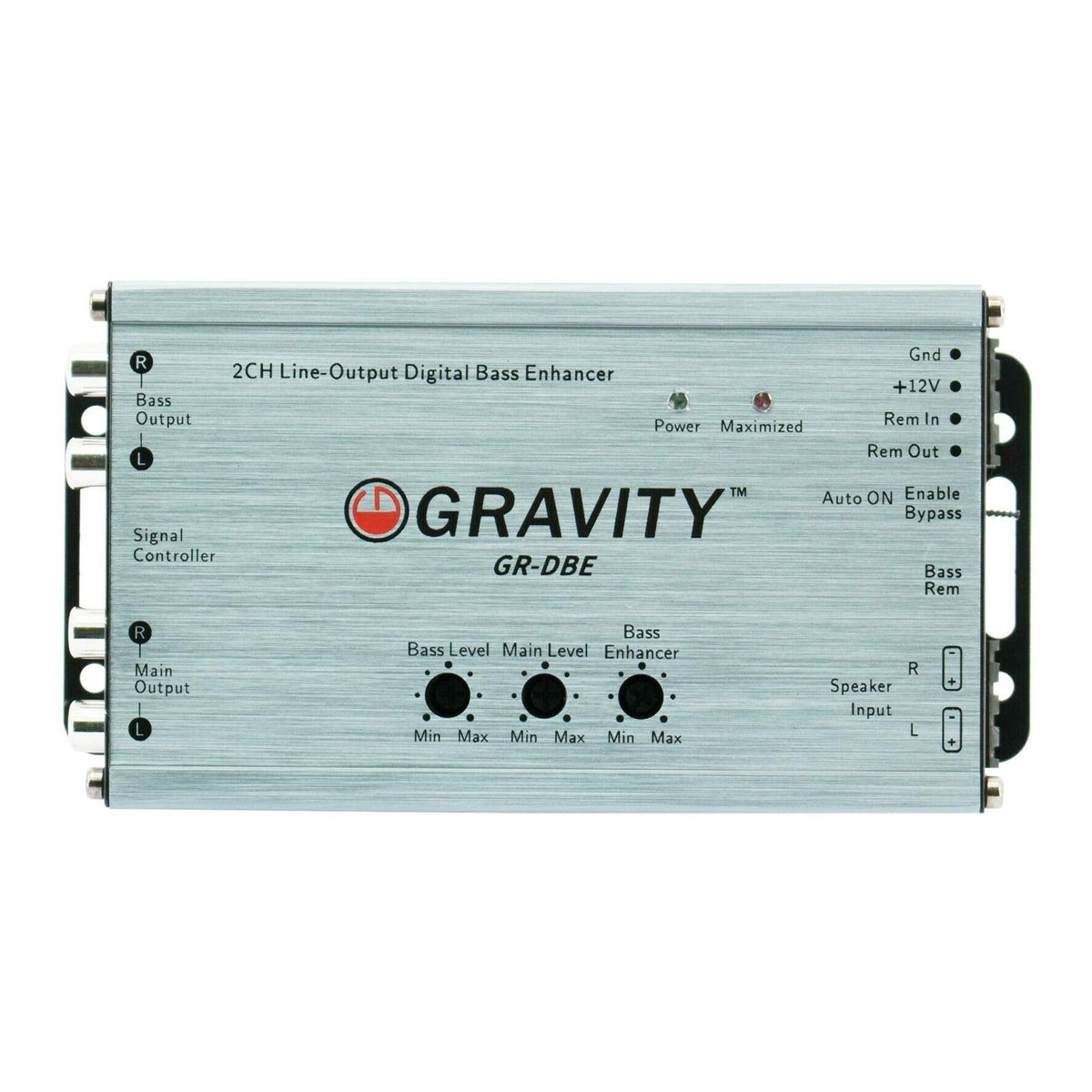 Gravity GR-DBE 2-Channel Line-Out Converter with Bass Enhancer