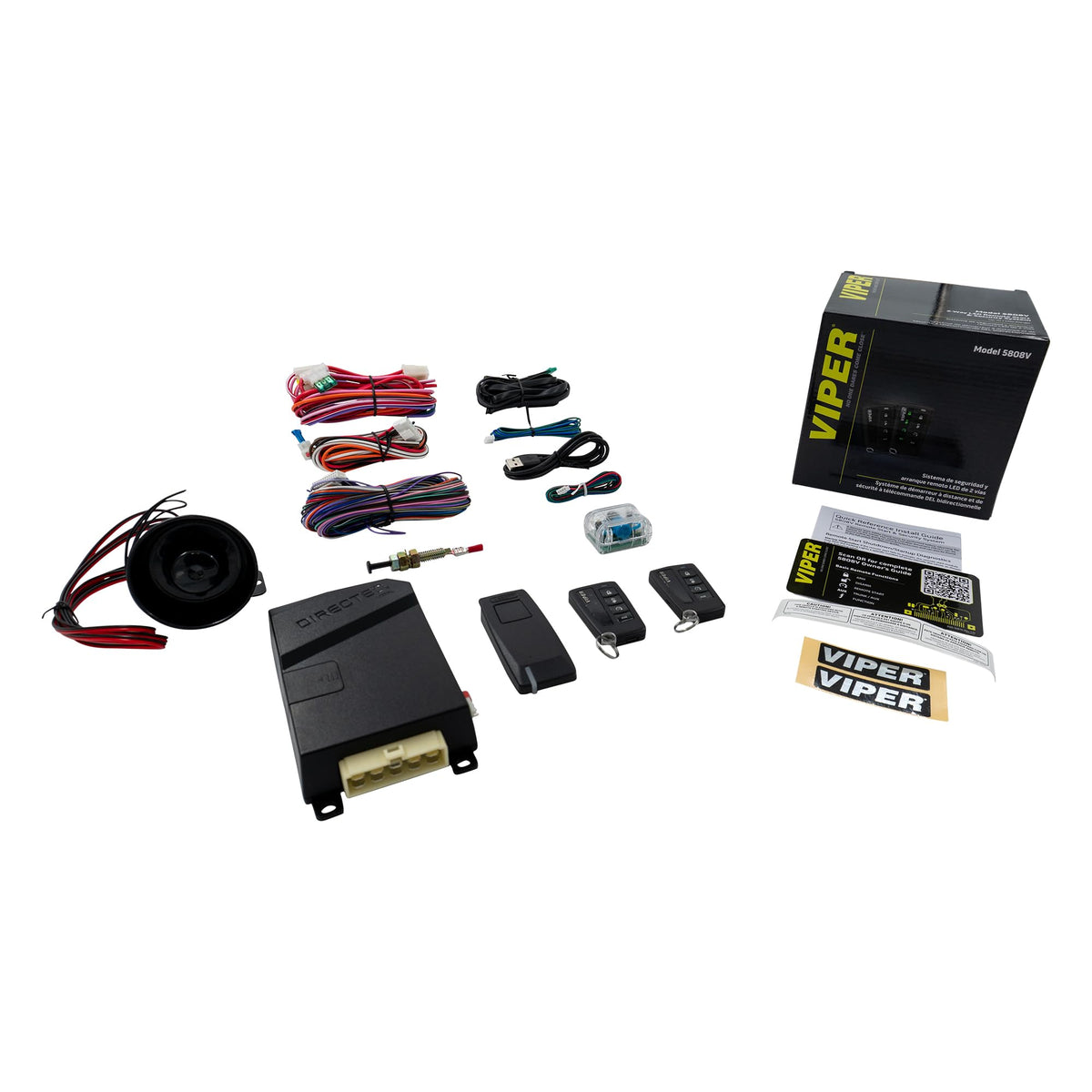 Viper 5808V 2-Way LED Remote Start & Security System