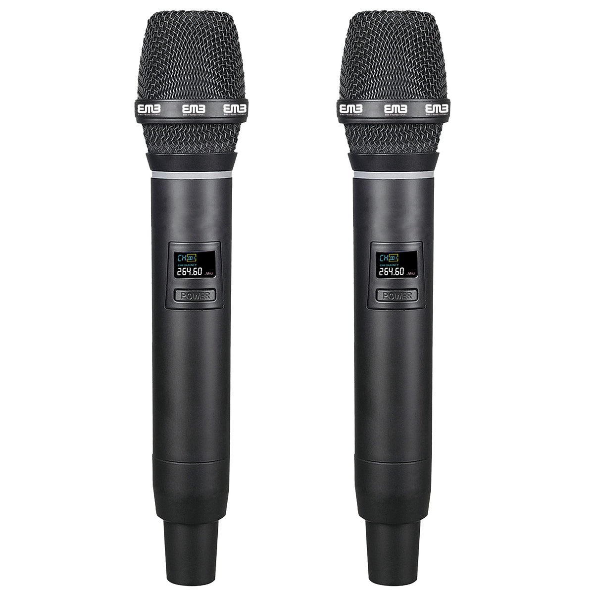 EMB EMIC-1250PRO Dual VHF Wireless Handheld Microphone System
