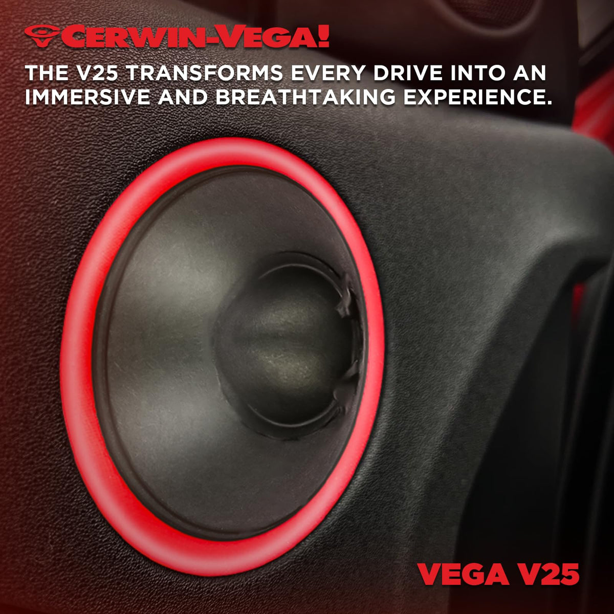 Cerwin-Vega V25 2.5" Midrange Speaker Pair