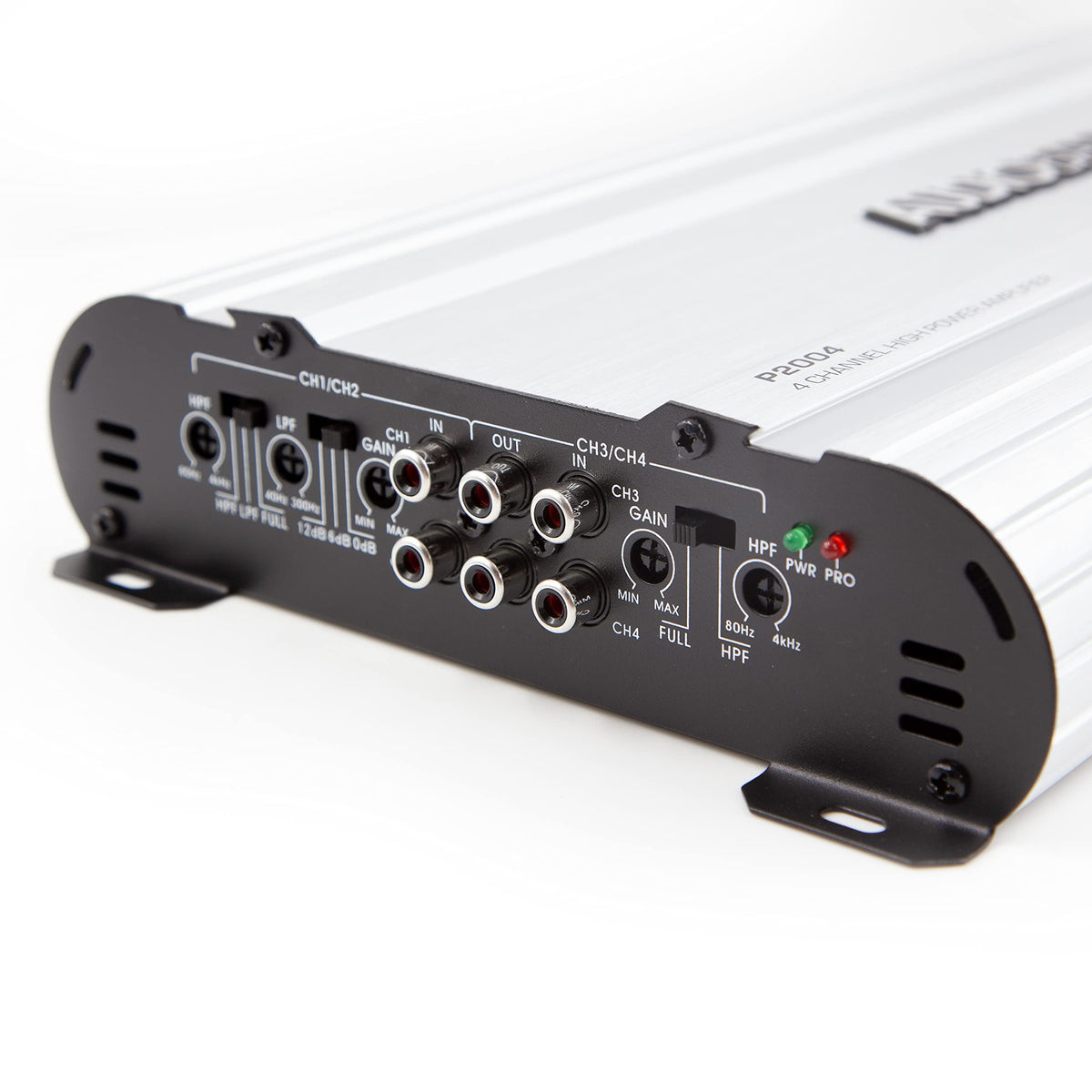 Audiobank P2004 4-Channel 2000W Bridgeable Amplifier