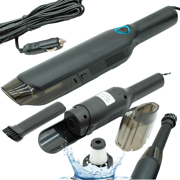 Emb V1C Car Vacuum Cleaner 12V With 120W For Auto Mini Portable Wet Dry Handheld Duster