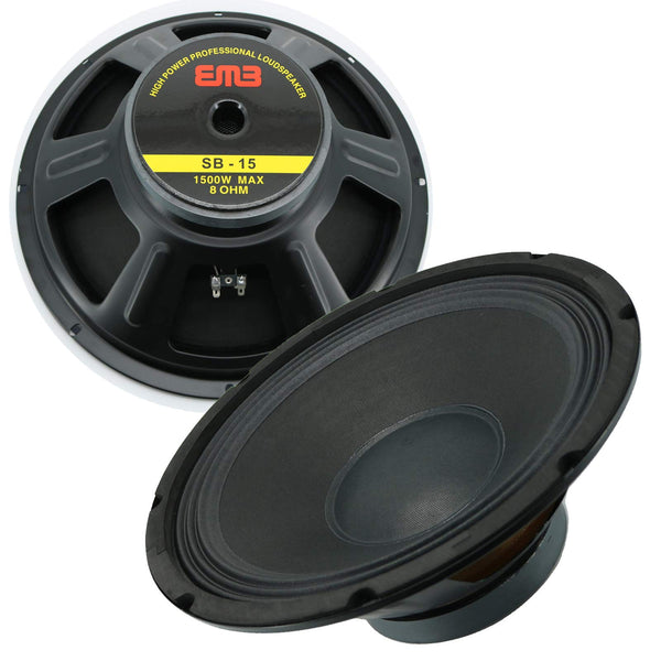EMB Professional SB-15 15" 8-Ohm Replacement Speaker