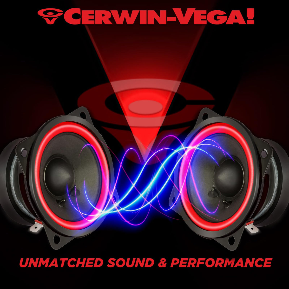 Cerwin-Vega V25 2.5" Midrange Speaker Pair