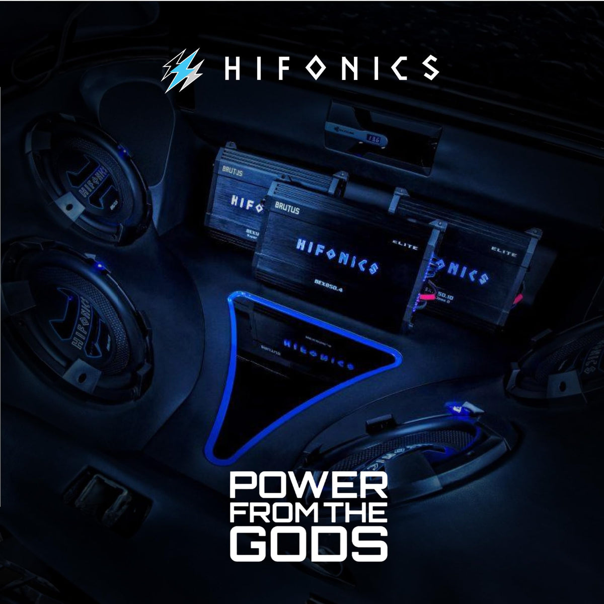 Hifonics ZS5768CX 5x7/6x8" 2-Way Coaxial Speakers