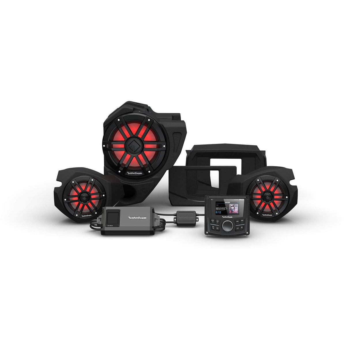 Rockford Fosgate RZR14-STG3 RZR Kit With 6.5" Speakers & 10" Sub