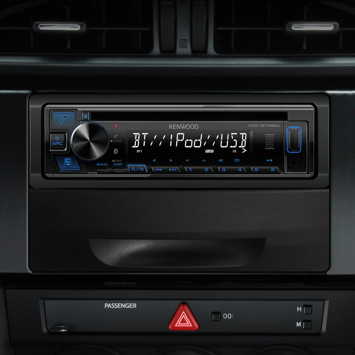 KENWOOD KDC-BT282U Single DIN CD Receiver