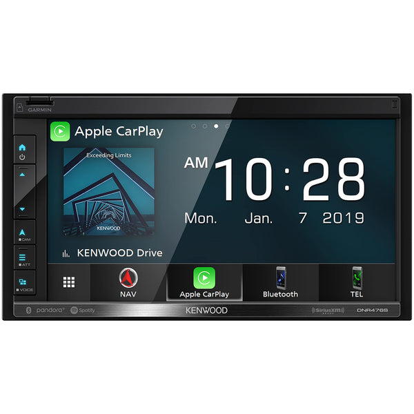 Kenwood DNR476S 6.8" Double-DIN Navigation Receiver