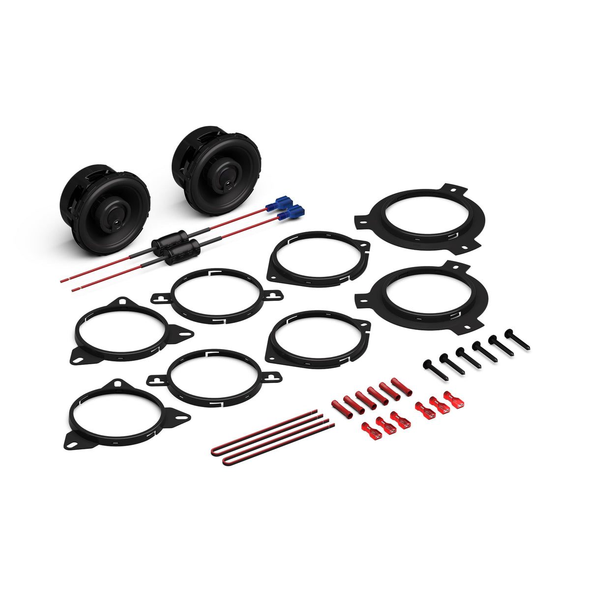Rockford Fosgate P1V2-3 3.5" 3-Way Coaxial Speakers
