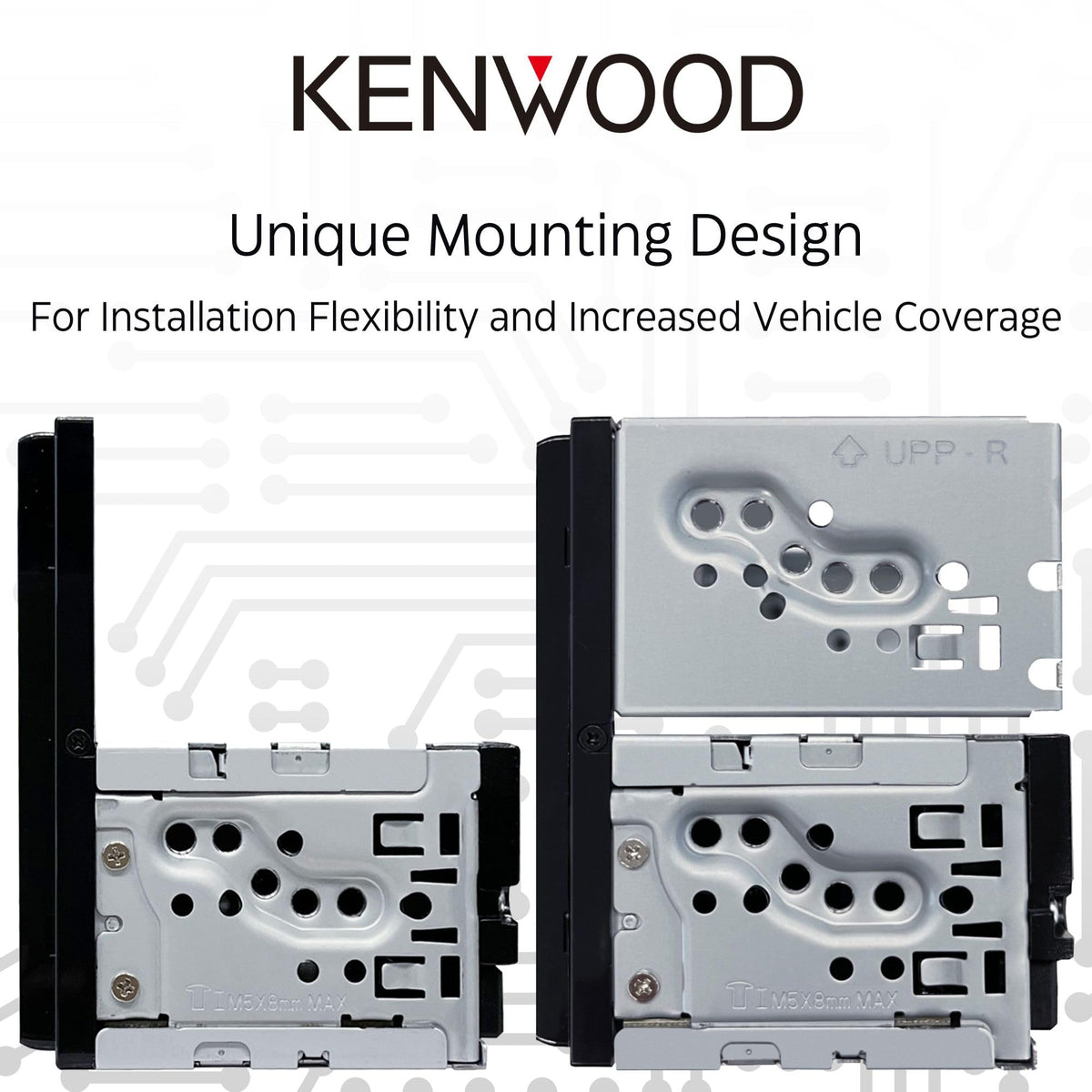 Kenwood DMX5710S Double DIN 6.8" Digital Media Receiver