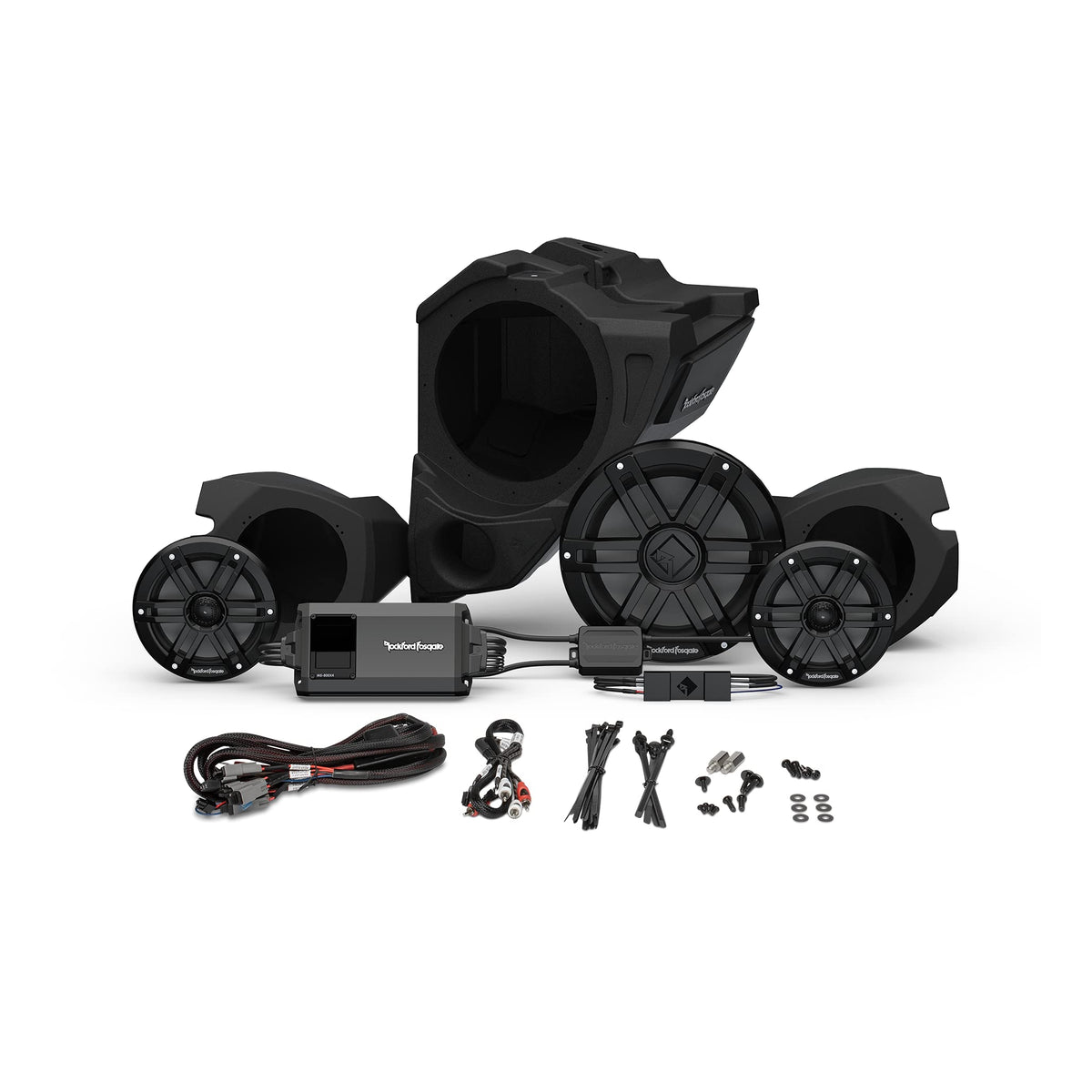 Rockford Fosgate RZR14RC-STG3 RZR 6.5" Speaker & 10" Sub Kit