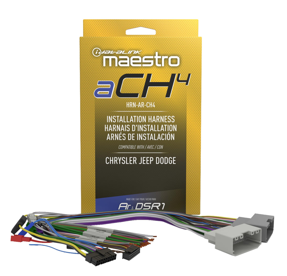 Rockford Fosgate HRN-AR-CH4 Amplifier Replacement T-Harness