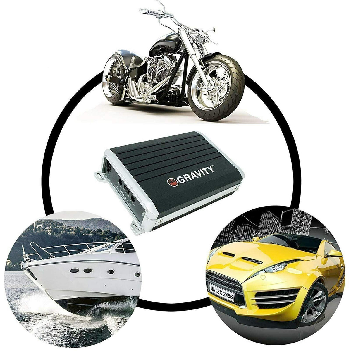 Gravity GBR600-2D 2-Channel Digital Amplifier