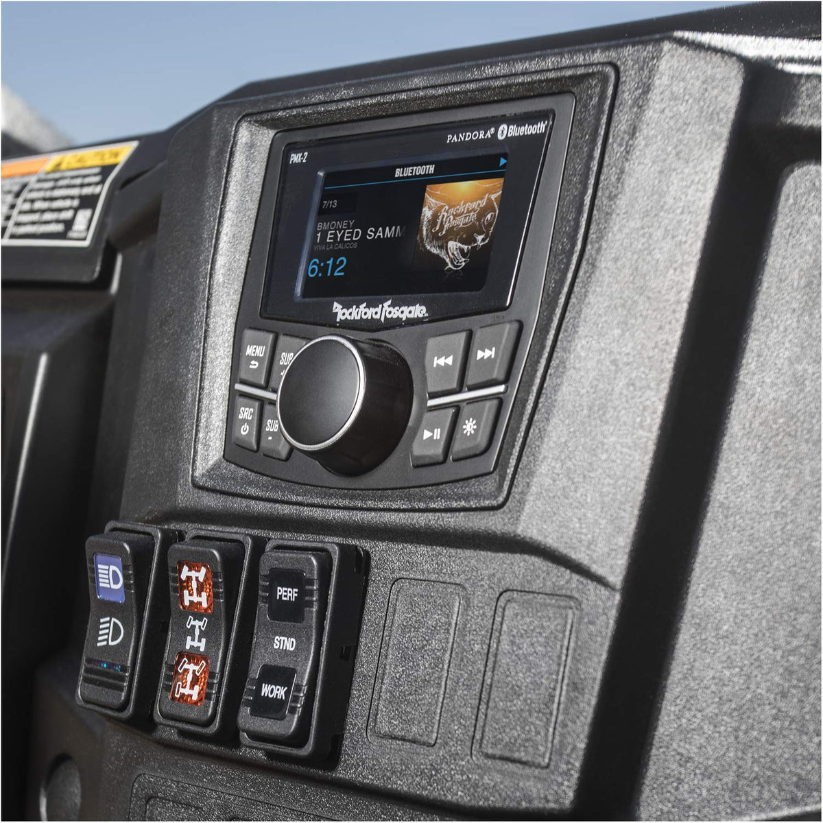 Rockford Fosgate RNGR-STAGE1 Polaris Ranger Stereo Kit