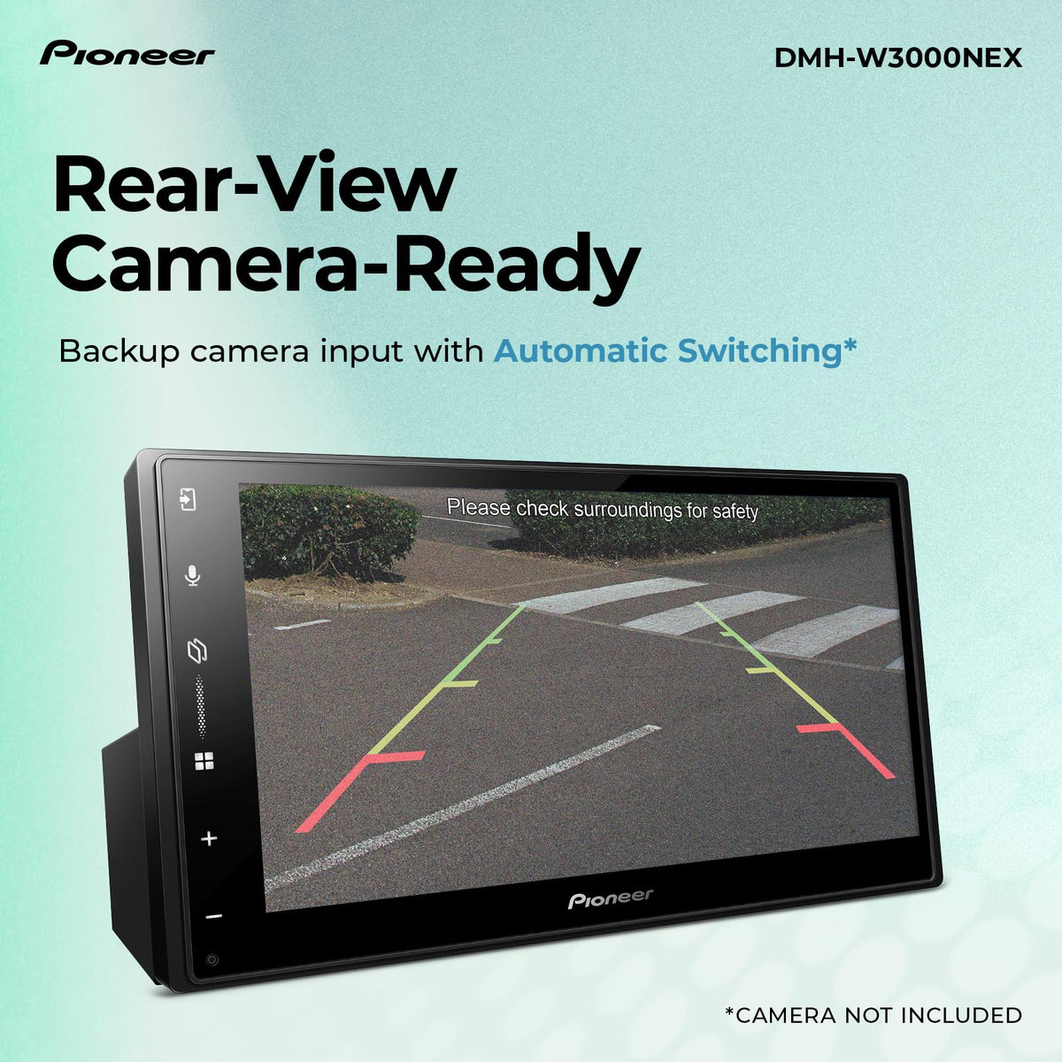 Pioneer DMH-W3000NEX 6.8" Double DIN Digital Media Receiver
